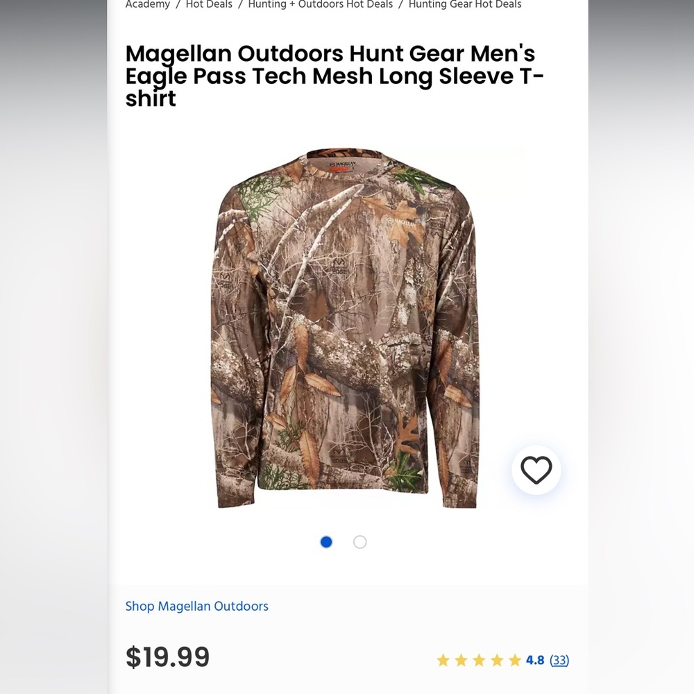 Long Sleeve Hunting shirts